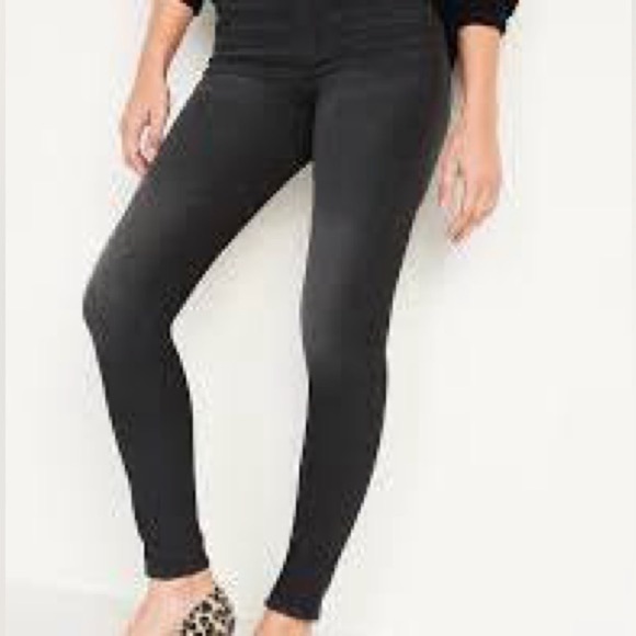 Old navy Rockstar super skinny jeggings mid rise size 6 NWOT - Picture 1 of 5